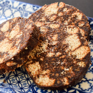 Salame dolce al carrubo